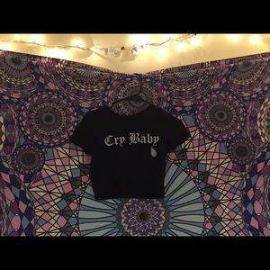 Alien Outfitters “Cry Baby” Crop Top